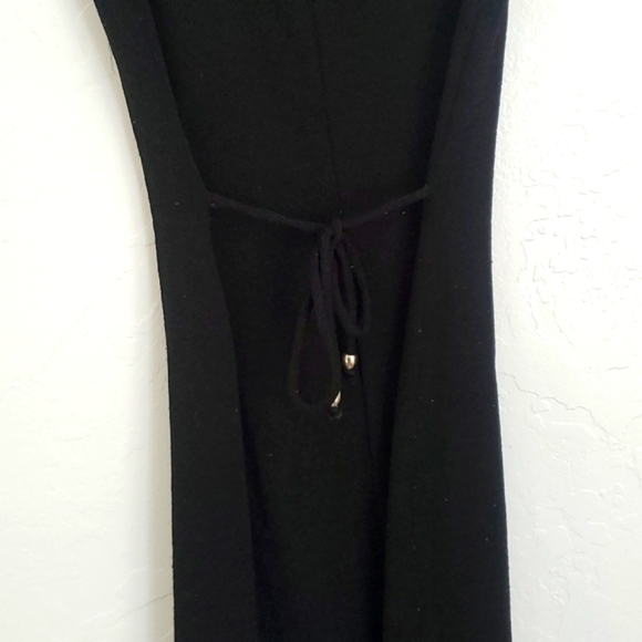 Vintage 90s Y2K Forever 21 Sleeveless Black Dress Small - Picture 4 of 7